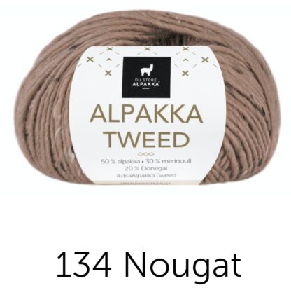 Alpacka tweed nougat