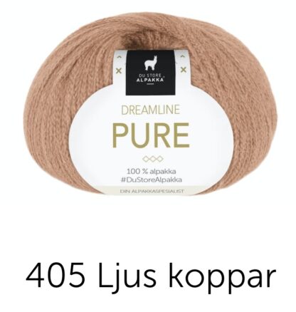 Dreamline pure ljus koppar