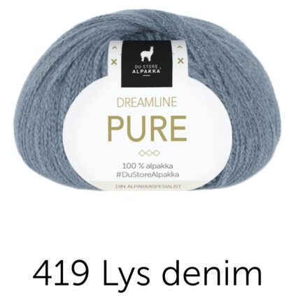 Dreamline pure ljus denim