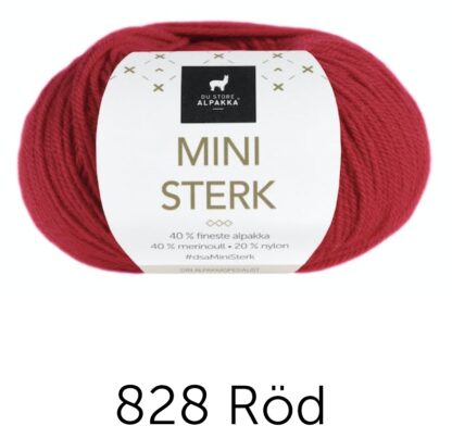 Mini sterk röd