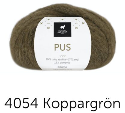 Pus koppargrön