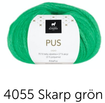 Pus klargrön