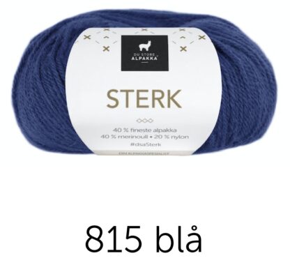 Sterk blå