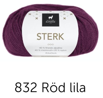 Sterk rödlila