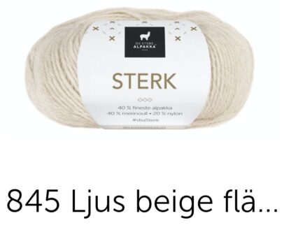 Sterk ljusbeige melerad