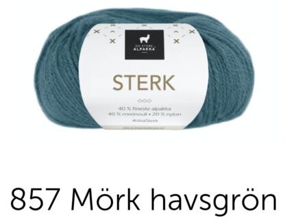 Sterk mörkt havsgrön