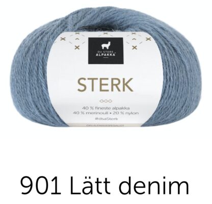 Sterk ljus denim