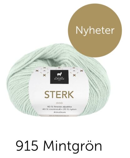 Sterk mintgrön