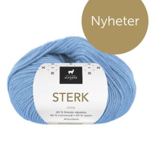 Sterk isblå