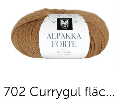 Alpakka forte curry melerad