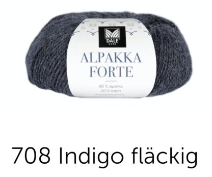 Alpakka forte indigo melerad