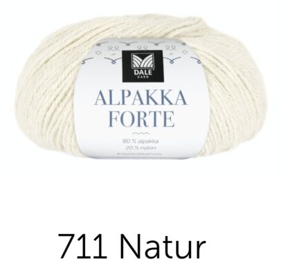 Alpakka forte natur