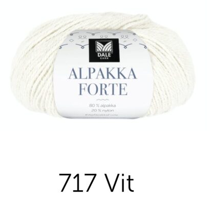 Alpakka forte vit (blekt)