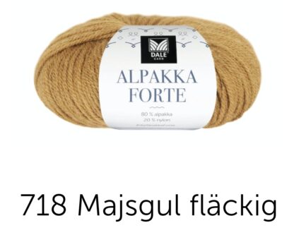 Alpakka forte majsgul melerad