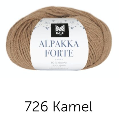 Alpakka forte kamel