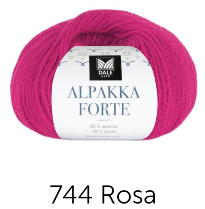 Alpakka forte rosa