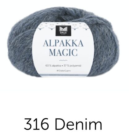 Alpakka magic denim