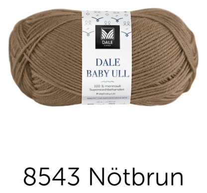 Babyull nötbrun