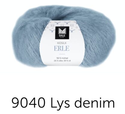 Kidsilk erle ljus denim