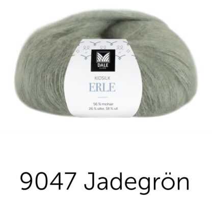 Kidsilk erle jadegrön