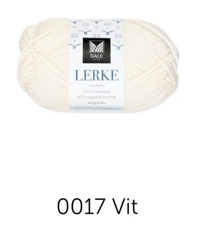 Lerke vit (blekt)