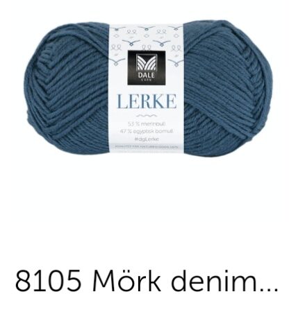 Lerke mörk denim