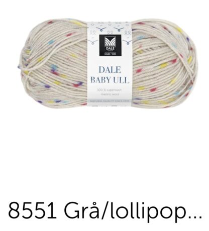 Lollipop grå multi