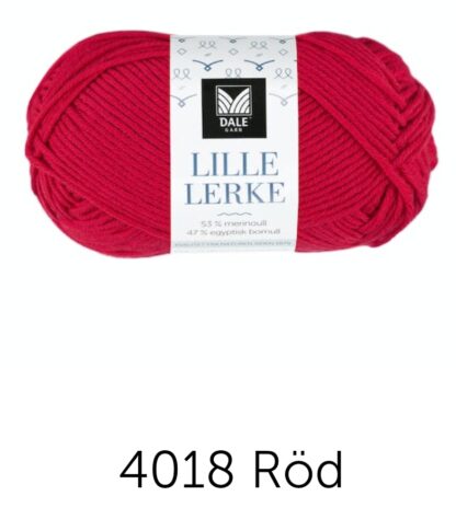 Lille lerke röd
