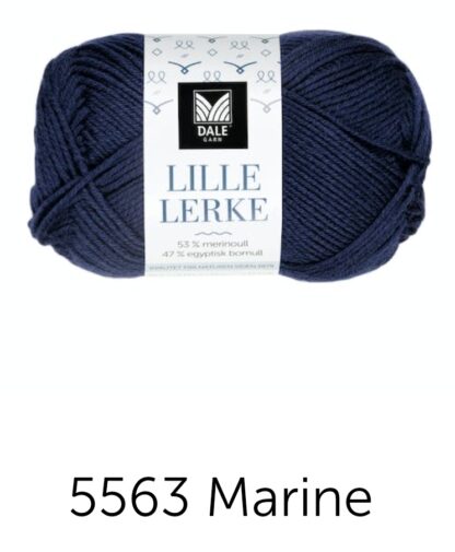 Lille lerke marinblå