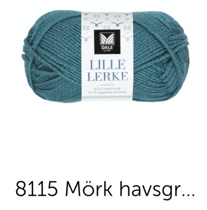 Lille lerke mörkt havsgrön