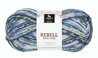 Rebell blå toner