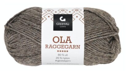 Ola raggegarn brun melerad