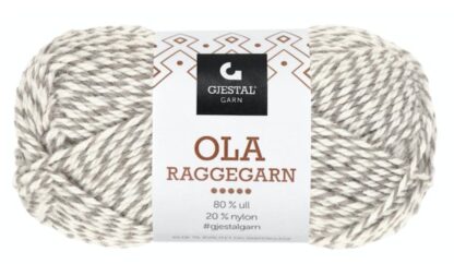 Ola raggegarn natur och beiga nyanser