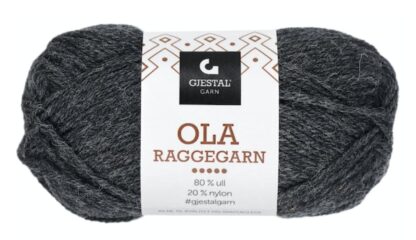 Ola raggegarn koksgrå