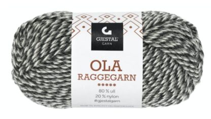 Ola raggegarn grå nyanser