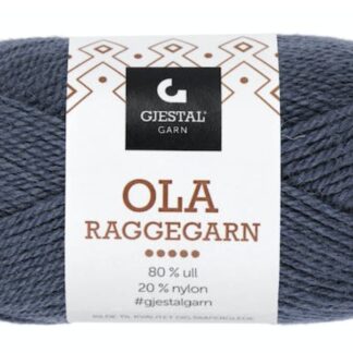 Ola raggegarn mörk denim