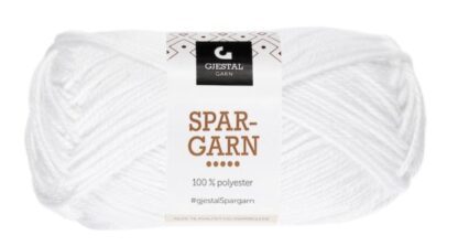 Spargarn vit