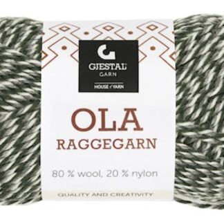 Ola raggegarn grå/grön/vit