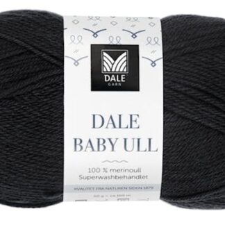 Babyull svart