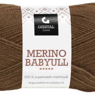 Merino babyull choklad