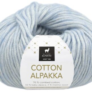Cotton Alpacka ljusblå