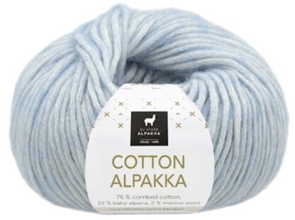 Cotton Alpacka ljusblå