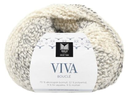 Viva Bouclé natur/brun/koks